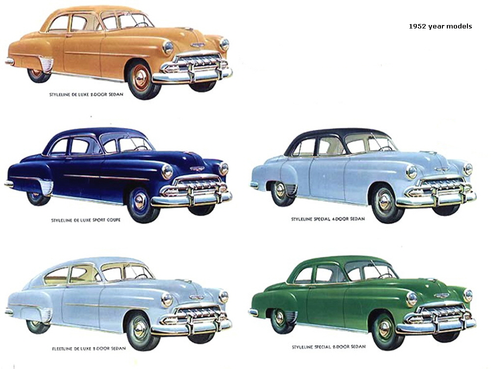 1952 year models